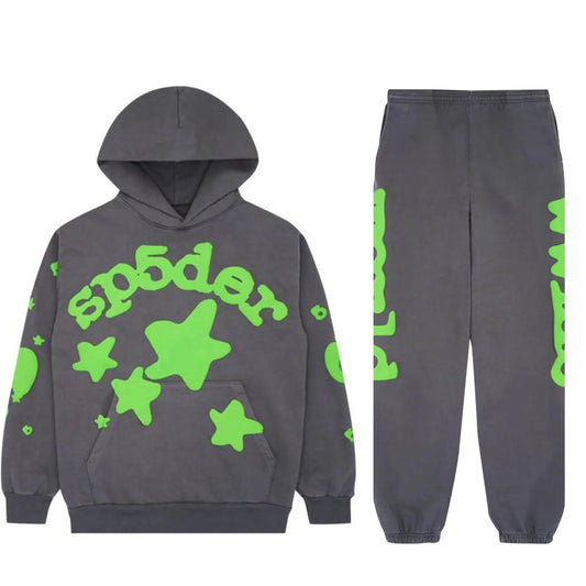 Sp*der Grey Tracksuit