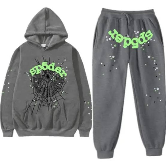 Sp*der Grey Tracksuit