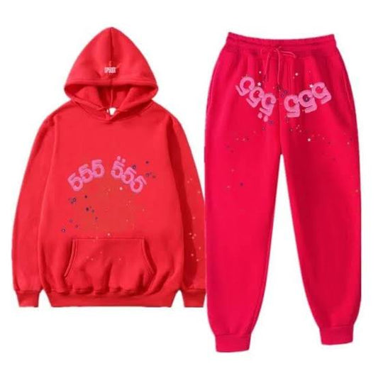 Sp*der Red Tracksuit