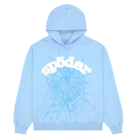 Sp*der Hoodie - Baby Blue