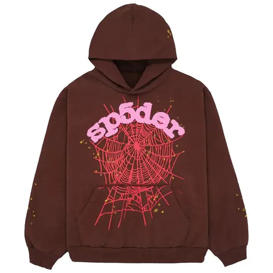 Sp*der Hoodie - Brown